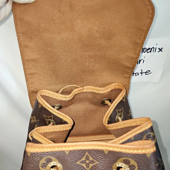🔥Authentic 🔥 Louis Vuitton Brown Monogram Backpack - Picture 13 of 15